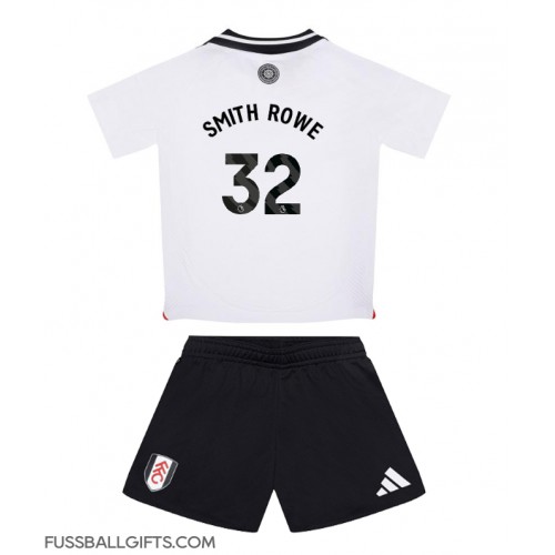 Fulham Emile Smith Rowe #32 Fußballbekleidung Heimtrikot Kinder 2024-25 Kurzarm (+ kurze hosen)